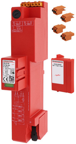1St. Dehn 909440 DSH ZP B2 SG TNS 255, Kombi-Ableiter Typ1+2+3 DEHNshield ZP Basic 2 SG für TN-S-Systeme 1St. Dehn 909440 DSH ZP B2 SG TNS 255, Kombi-Ableiter Typ1+2+3 Dehnshield ZP Basic 2 SG für TN-S-Systeme