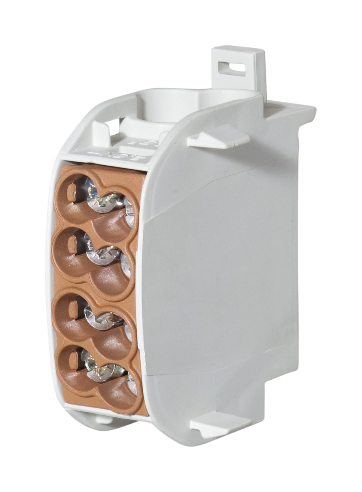 5St. F-Tronic HLAK1p25ALUbr Hauptleitungsabzweigklemme, 25mm², 1polig, CU/AL, braun, HLAK1p25ALUbr 7730003