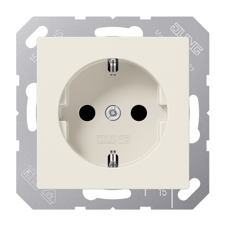 1St. Jung A1520KI Schuko-Steckdose 16A  250V Berührungsschutz A 1520 KI