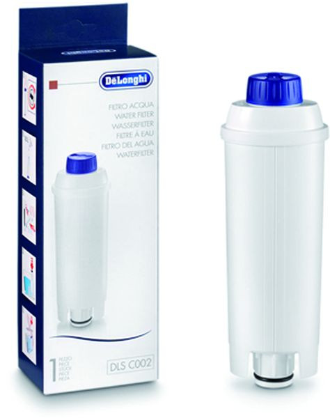 1St. DELONGHI DLSC002 Wasserfilter für ECAM Modelle, optimiert