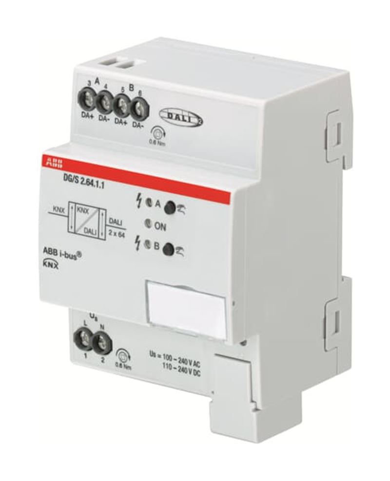 1St. ABB DG/S2.64.1.1 DALI-Gateway Basic, 2f 2CDG110199R0011