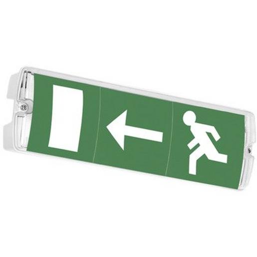 1St. NLEDNBBH.02A 5W Notbeleuchtungs-Bulkhead mit Selbsttestfunktion