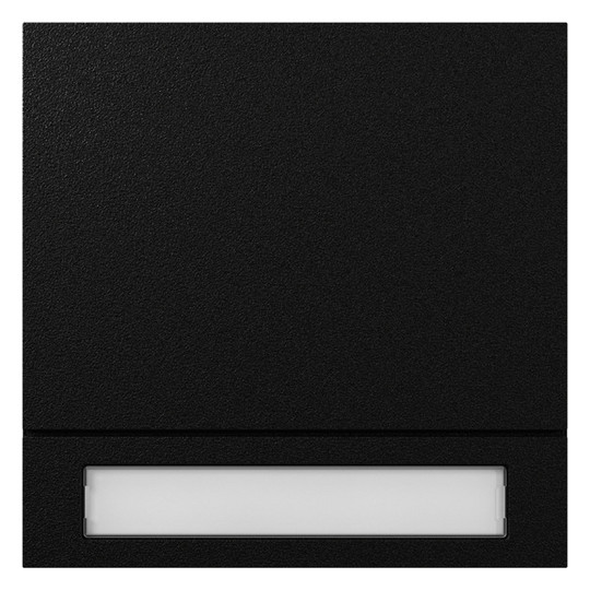 1St. Gira 5531925 Ruftastenmodul 1f System 106 Schwarz m