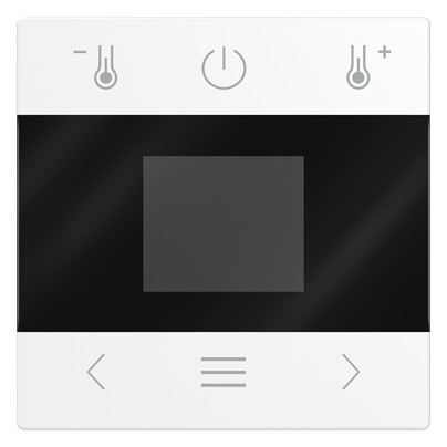 1St. Busch-Jaeger 1794 MDRT-914 Zentralscheibe für Raumtemperaturregler mit Display Bluetooth alpinweiß 2CKA006430A0412
