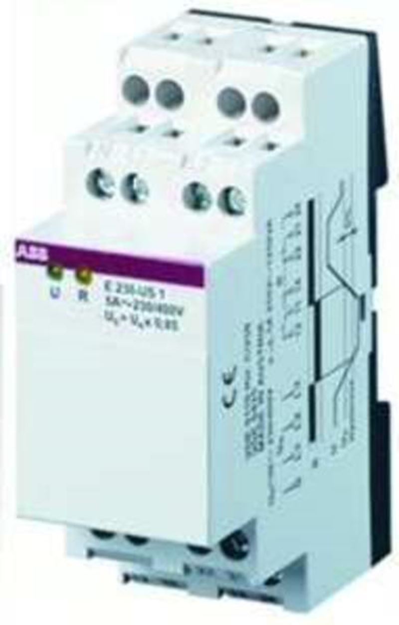 1St. ABB E236-US1 2CDE165000R2001 Unterspannungsrelais 1St. ABB E236-US1 2CDE165000R2001 Unterspannungsrelais