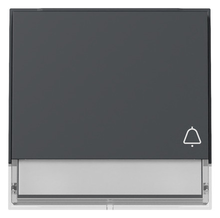 1St. Gira 367367 Wippe Symbol Klingel + BSF Gira TX_44 anthrazit