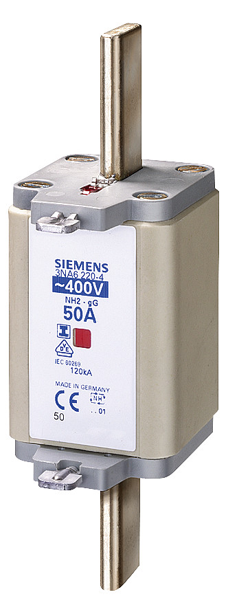 3St. Siemens 3NA6240-4 NH-Sicherungseinsatz, NH2, In: 200 A, gG