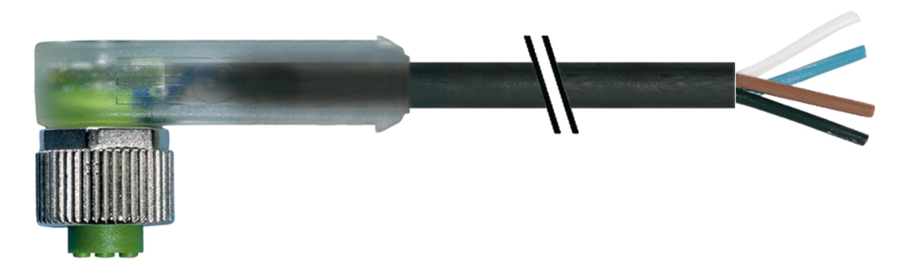 1St. Murr M12 Bu 7000-12421-6341000 90 LED PUR sw 10m