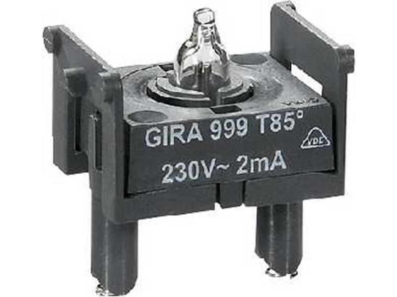 1St. Gira 099900 Bel.el. Glimmlampe 2 mA Zubehör