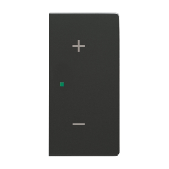 1St. Busch-Jaeger 6237-22-81 Wippe, 2-fach rechts, mit Symbol Volume Busch-free@home anthrazit