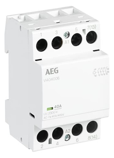 1St. AEG Installationsschütz VI404006 230V 40A 4S/0Ö 115464