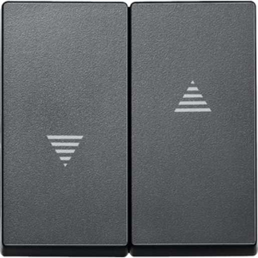 1St. Merten 435514 Wippe f. Rolladenschalter u.-taster, anthrazit, Syst. M, 435514...