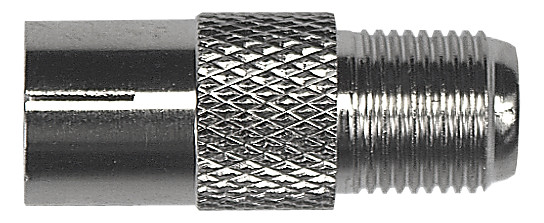 1St. Axing CFA200 Adapter IEC-Buchse auf F-Buchse