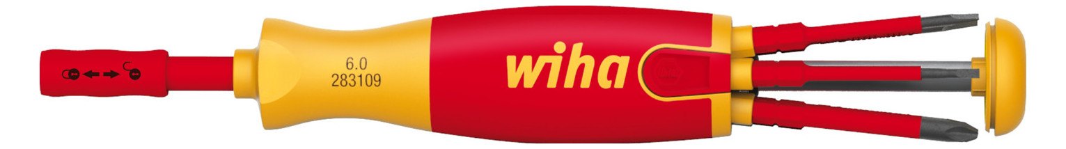 5St. Wiha SB 2831-09023 LiftUp electric 41235 Schraubendreher m.Bit Magazin 41235