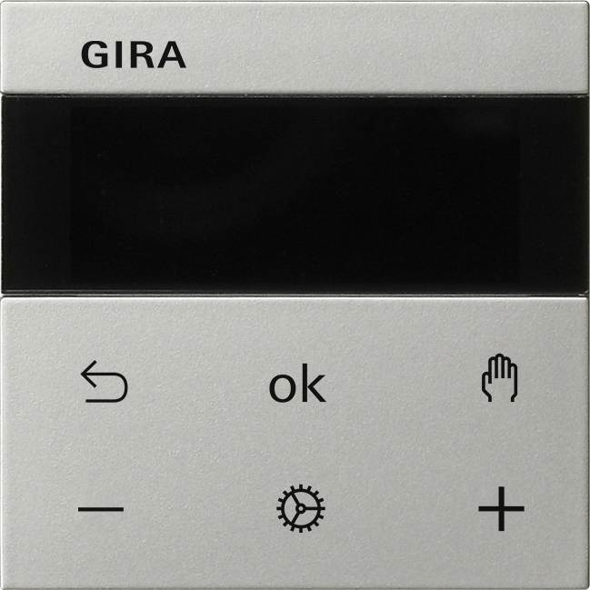 1St. Gira 5393600 S3000 RTR Display System 55 Edelstahl