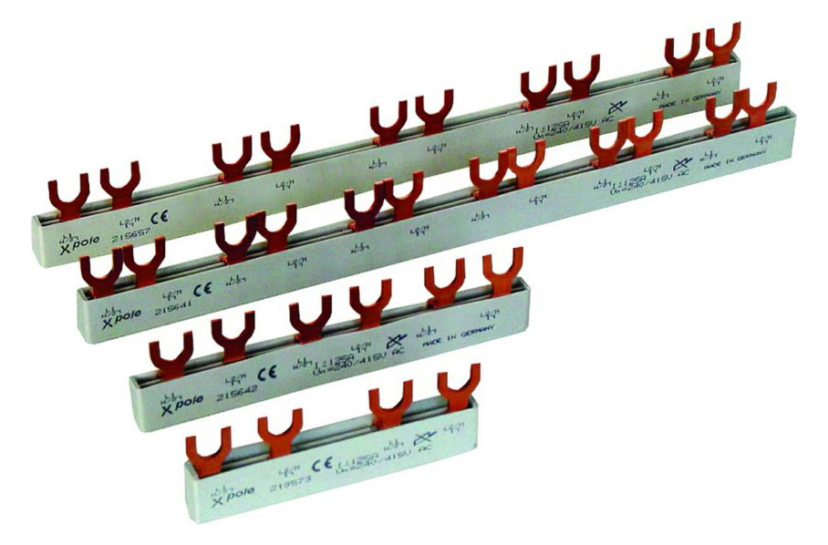 1St. Eaton 215658 Euro-Vario-Sammelschiene, Ie = 63 A, EVG-3PHAS/12MODUL/HI EVG-3PHAS/12MODUL/HI