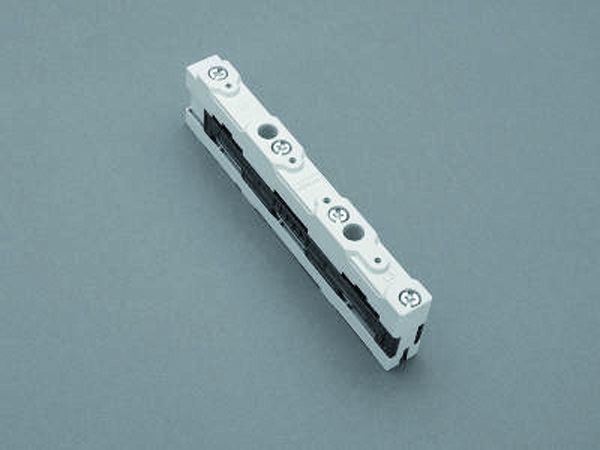 1St. Wöhner 01495 Universal-Sammelschienenträger 3-polig,...