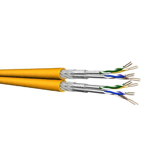 500m Draka 60088517 Installationskabel Kat. 7A 1/10/25GbE Dca UC1500 HS22 C7A S/FTP 2x4P LSHF 500DW DX (2EUR/m)