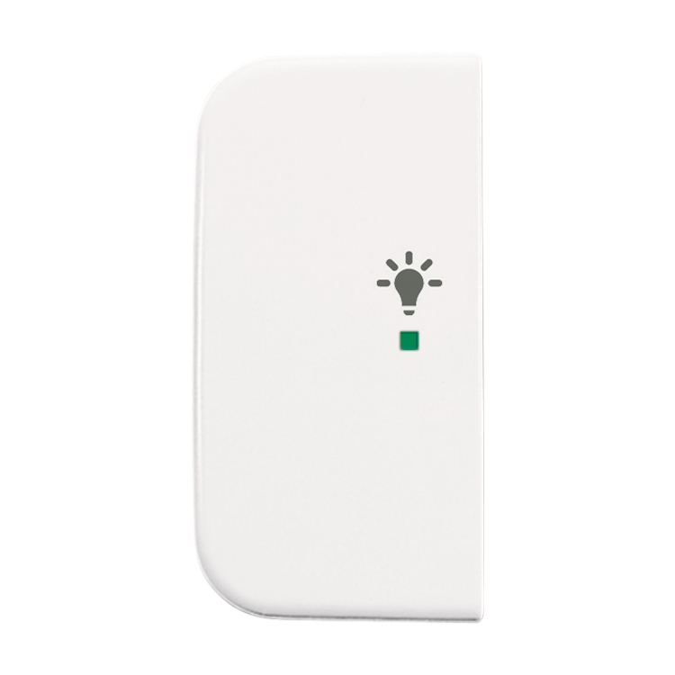 1St. Busch-Jaeger 6231-21-214 Wippe, 2-fach links, mit Symbol Licht Busch-free@home alpinweiß