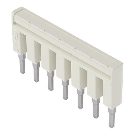 1St. Wago 2002-407 Brücker 7-fach isoliert lichtgrau