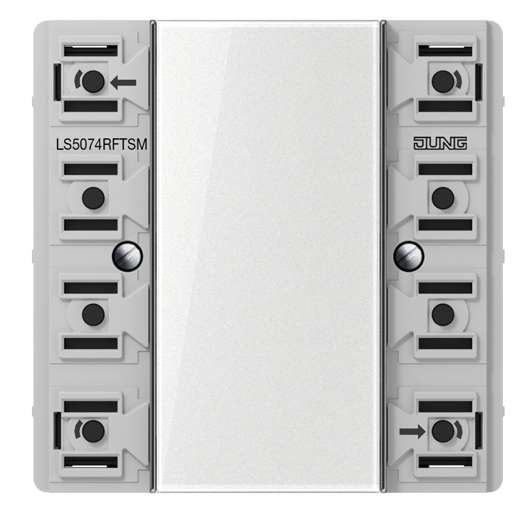 1St. Jung LS5074RFTSM KNX RF Funk-Wandsender-Modul 4fach transparente Abdeckung LS 5074 RF TSM 1St. Jung LS5074RFTSM KNX RF Funk-Wandsender-Modul 4fach transparente Abdeckung LS 5074 RF TSM