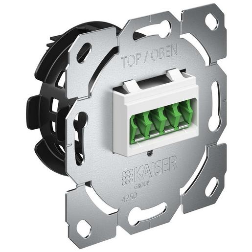 1St. Kaiser 4250001 Teilnehmeranschluss Gf-TA, UP, 4xF, LC/A 1St. Kaiser 4250001 Teilnehmeranschluss Gf-TA, UP, 4xF, LC/A...