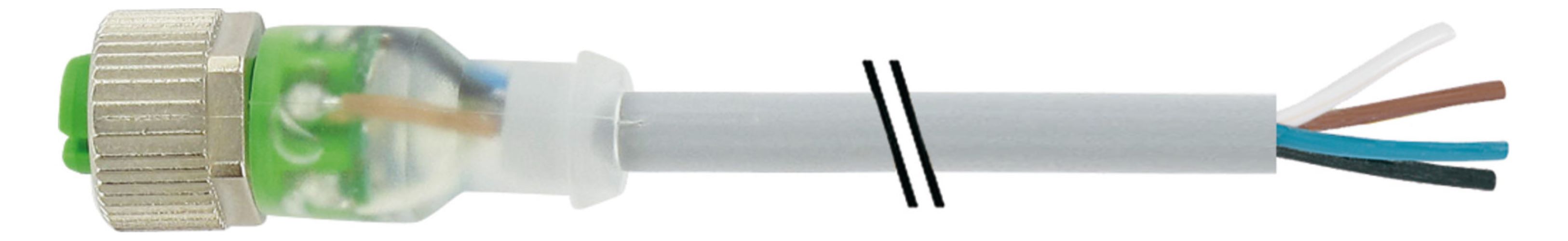 1St. Murr M12 Bu 7000-12291-2341000 0 LED PUR gr 10m