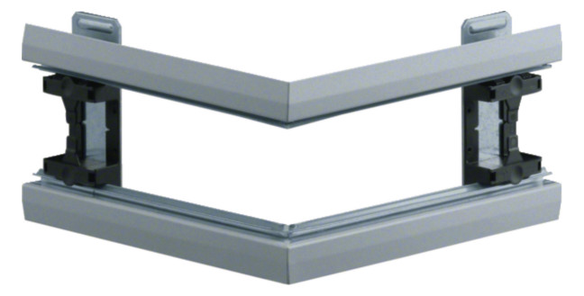 1Pk Hager BKIS251303EVERZ Außeneck Stahl BKIS 25x130 OT 80 verzinkt