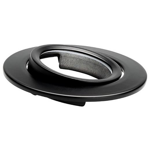 1St. NLEDEBSHVARBLFLXPCSW Schwenkbare IP65 Polycarbonat Blende Sch