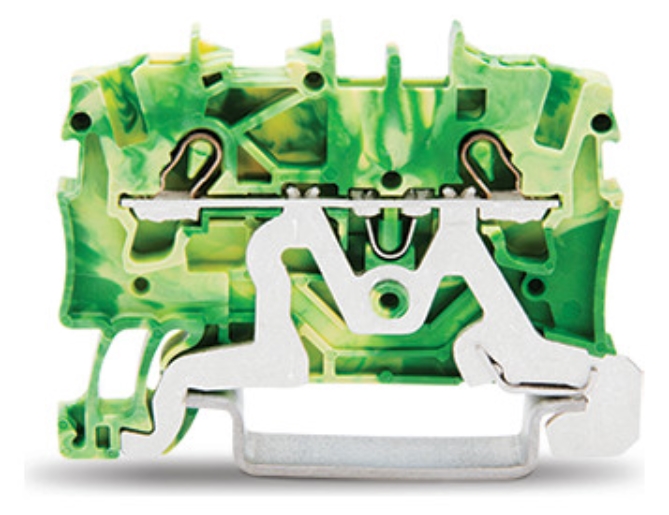 1St. Wago 2001-1207 2-Leiter-Schutzleiterklemme 1,5 mm2