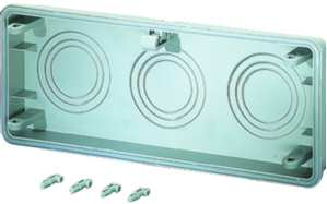 1St. Hensel Mi FM 60 Anbauflansch, 3x M40/50/63 2000134 MiFM60 1St. Hensel Mi FM 60 Anbauflansch, 3x M40/50/63 2000134 MiFM60