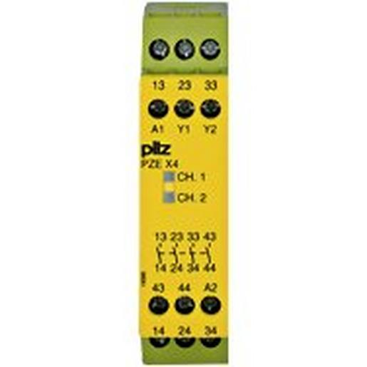 1St. Pilz 774585 PZE X4 24VDC 4n/o