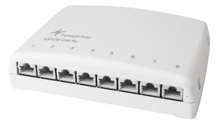 1St. Telegärtner J02021A0030 Mini-Verteiler MPD8-HS K Cat.6A(IEC)