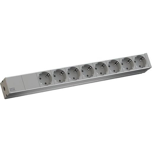 1St. Bachmann 333.416 Steckdosenleiste 8-fach wiederanschliessbar für Datenschränke