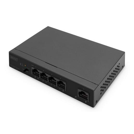 1St. NNETSWGBE4UMDPOE.02 Desktop Netzwerk-Switch, 4-Port Gigabit+