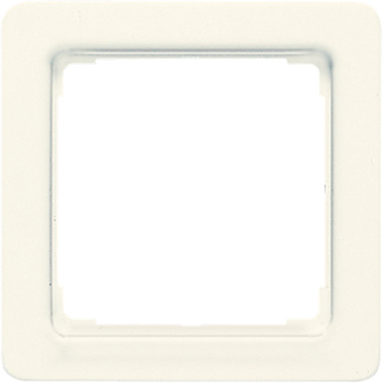 1St. Jung 590Z Zwischenrahmen zur Montage handelsüblicher Geräte mit Abdeckung 50x50mm Weiss 590 Z