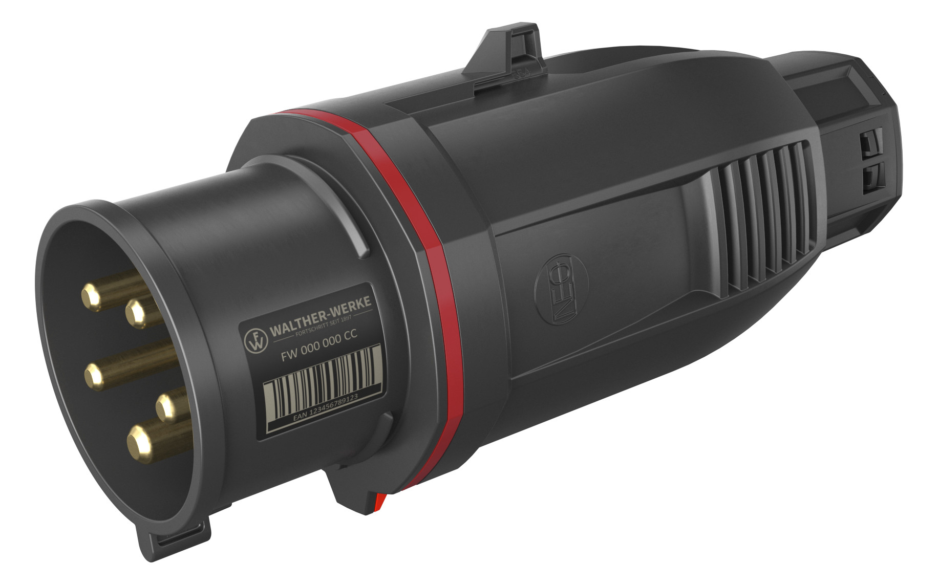 1St. WALTHER FW230506CC CEE NEO Stecker One-Touch 32A 5P 6h IP54