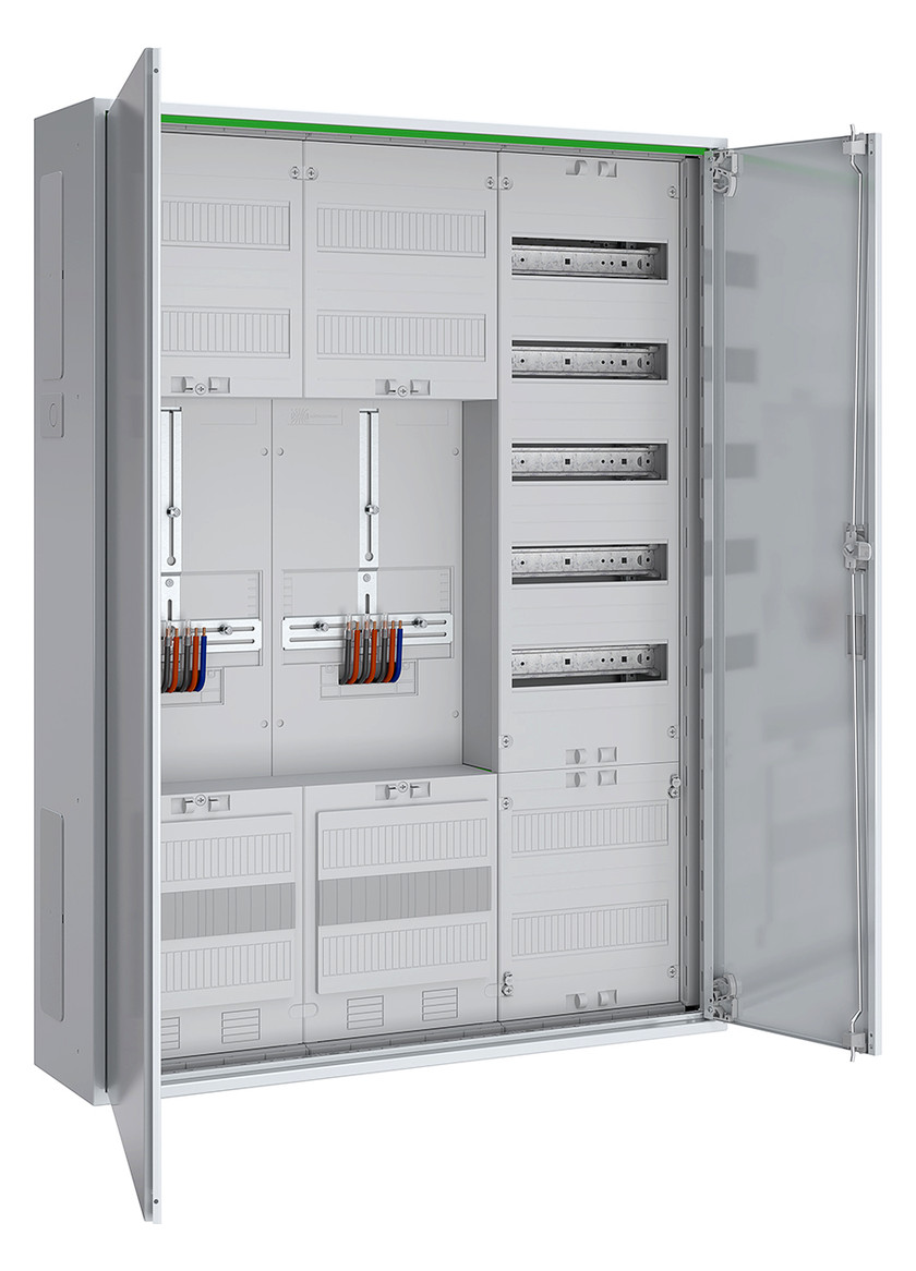 1St. ABN ABNRS307Z0072 Zählerschrank 3Pkt 2Z 1V 1APZ HLAK/Kana