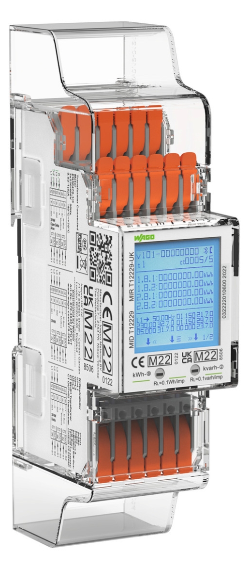 1St. Wago 879-3040 Energieverbrauchszaehler, für Wandleranschluss