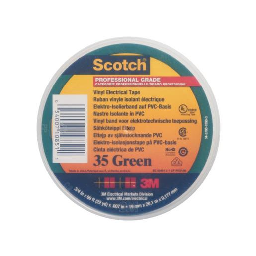 1St. 3M Scotch 35-19x20gn 35 Vinyl Elektro-Isolierband