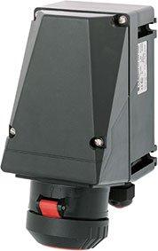 1St. Cooper Crouse Hinds GHG5114506R0001 Ex-Wandsteckdose für Zone 1/21, 16 A, 5-pol., GHG 511346-415 V, 6 h, 1 x M25 Le