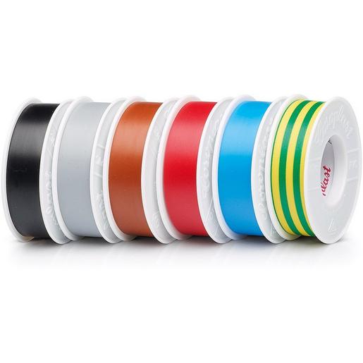 1St. COROPLAST 302 0,15MMx15MMx25M PVC Elektroisolierband schwarz KB4