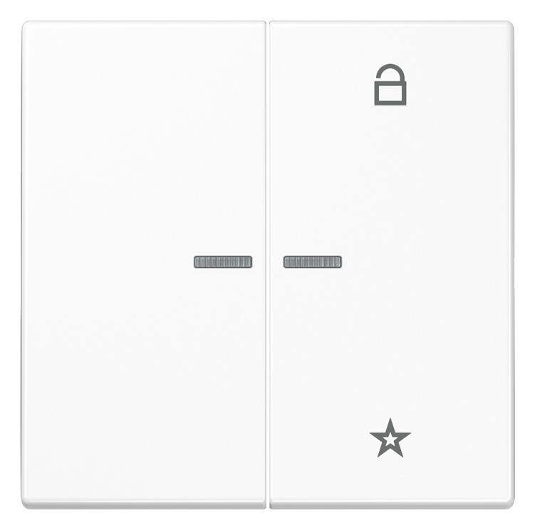 1St. Jung FMLS1701WW eNet Funk-Steuertaste 1St. Jung FMLS1701WW eNet Funk-Steuertaste
