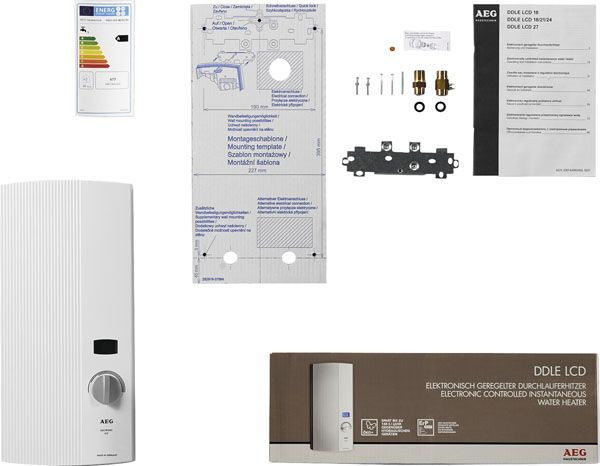 1St. STIEBEL DDLE LCD 18/21/24 vollelektronischer Durchlauferhitzer ,DD
