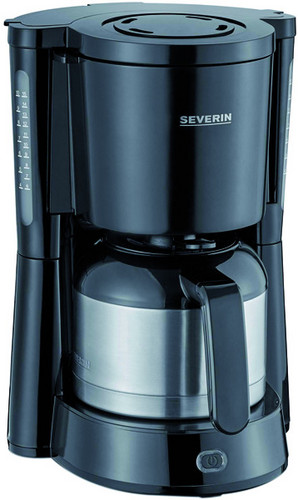 1St. Severin KA4835 Kaffeeautomat mit Edelstahl-Thermokanne