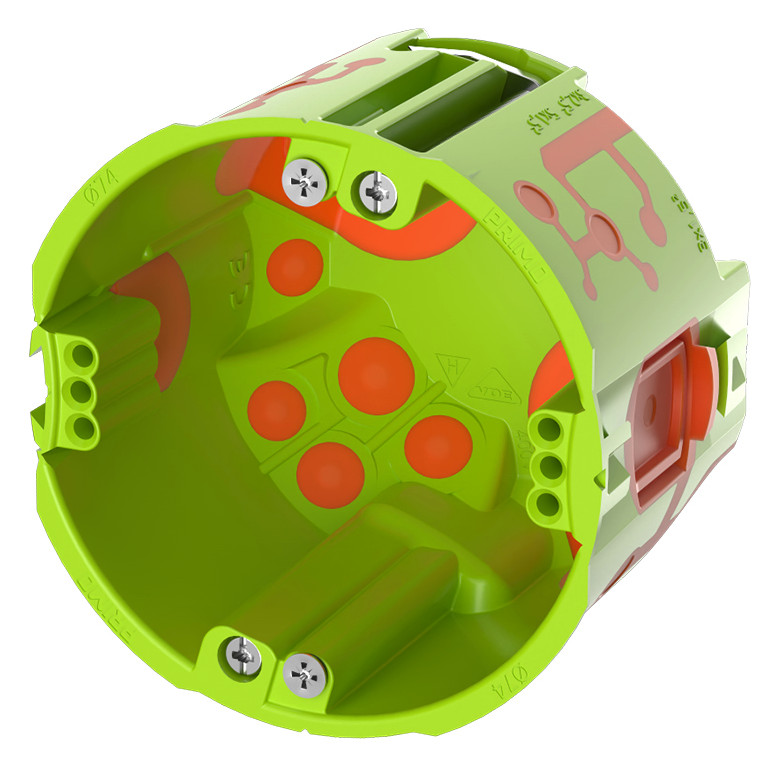 100St. PRIMO P201-01 Qnect Hohlwand Geräte-V-Dose 62 mm