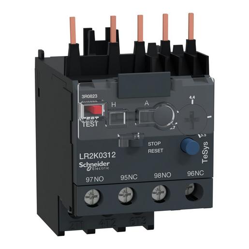 1St. Schneider Electric LR2K0312 Motorschutzrelais, 3,7-5,5A, 1S+1Ö, Klasse 10A