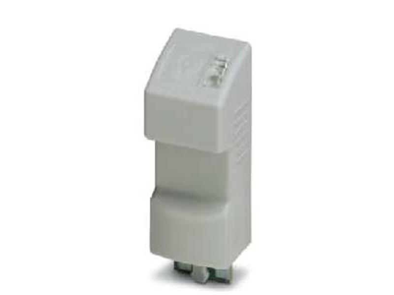 1St. Phoenix RIF-LV-12-24 UC Steckmodul zur Montage auf RIF-1 RIF-2 RIF-3 und RIF-4 mit Varistor und LED gelb Ei
