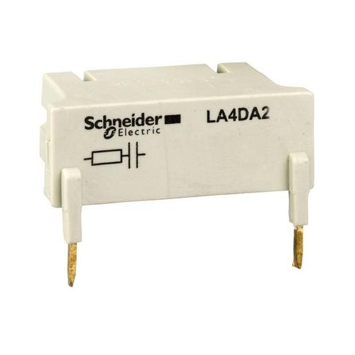 1St. Schneider Electric LA4DA2U Beschaltungsmodul, RC-Glied, 110-240V AC, für LC1D40-150