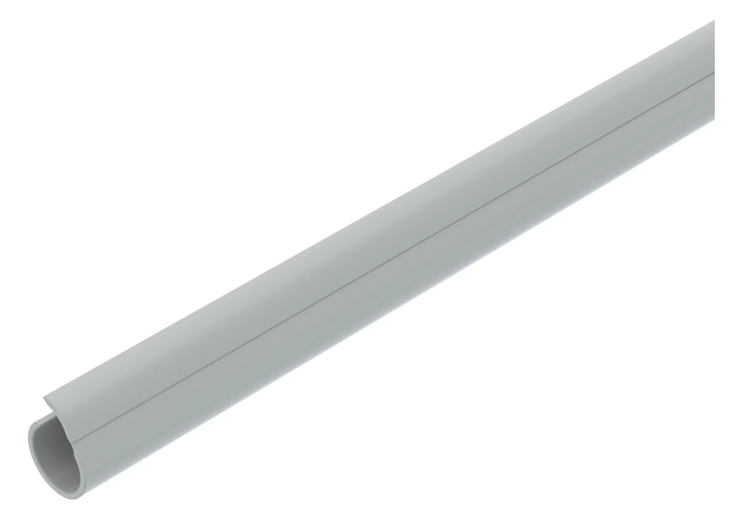 2m OBO Bettermann 2953 M16 LGR Quick-Pipe M16, PVC, lichtgrau, RAL 7035
